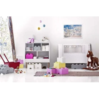 LEGO® STORAGE BOX 4 Úložný box žlutý s šuplíky