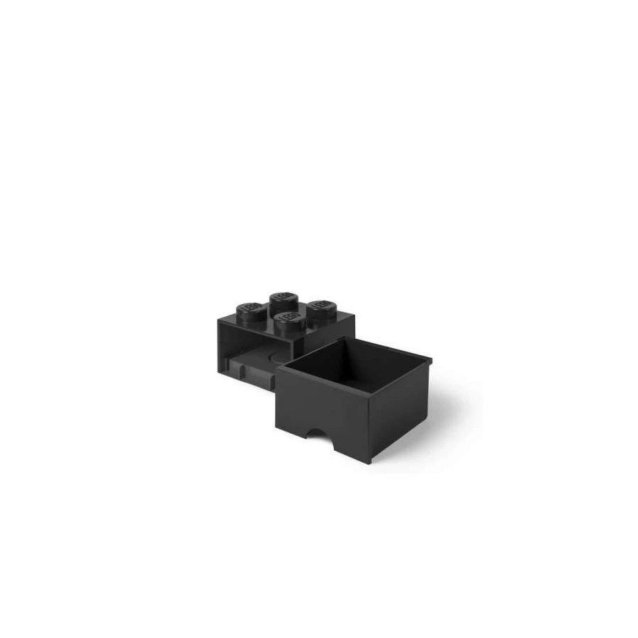 LEGO® STORAGE BOX 4 Úložný box černý s šuplíky