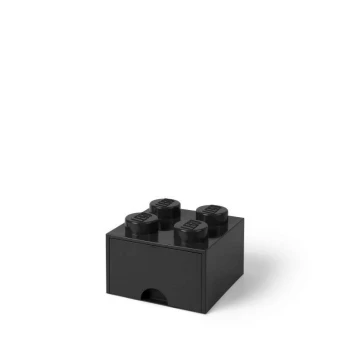 LEGO® STORAGE BOX 4 Úložný box černý s šuplíky
