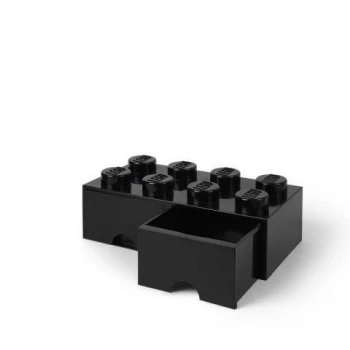 LEGO® STORAGE BOX 8 Úložný box černý s šuplíky