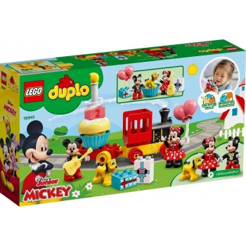 LEGO® 10941 DUPLO® Narozeninový vláček Mickeyho a Minnie
