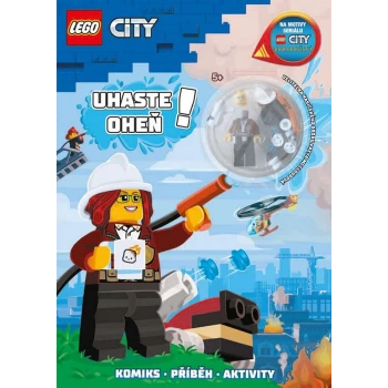 LEGO® CITY Uhaste oheň! - aktivity kniha s figurkou