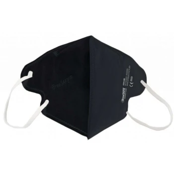Respirátor BreaSAFE® Community mask FFP2 - 5 ks černá vel. M