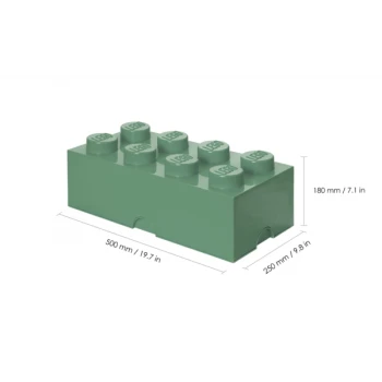 LEGO® STORAGE BOX 8 Úložný box olivový