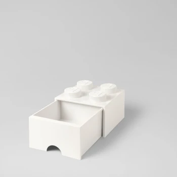 LEGO® STORAGE BOX 4 Úložný box bílý s šuplíky