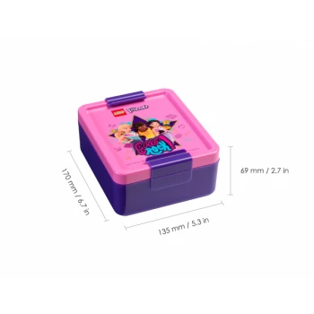 LEGO® FRIENDS box na svačinu - fialová