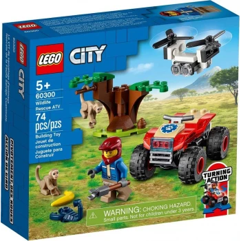 LEGO® 60300 CITY Záchranářská čtyřkolka do divočiny