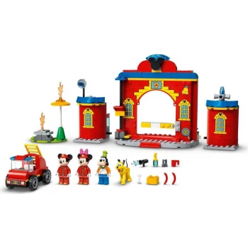 LEGO® 10776 DISNEY™ Hasičská stanice a auto Mickeyho a přátel