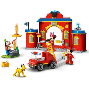 LEGO® 10776 DISNEY™ Hasičská stanice a auto Mickeyho a přátel